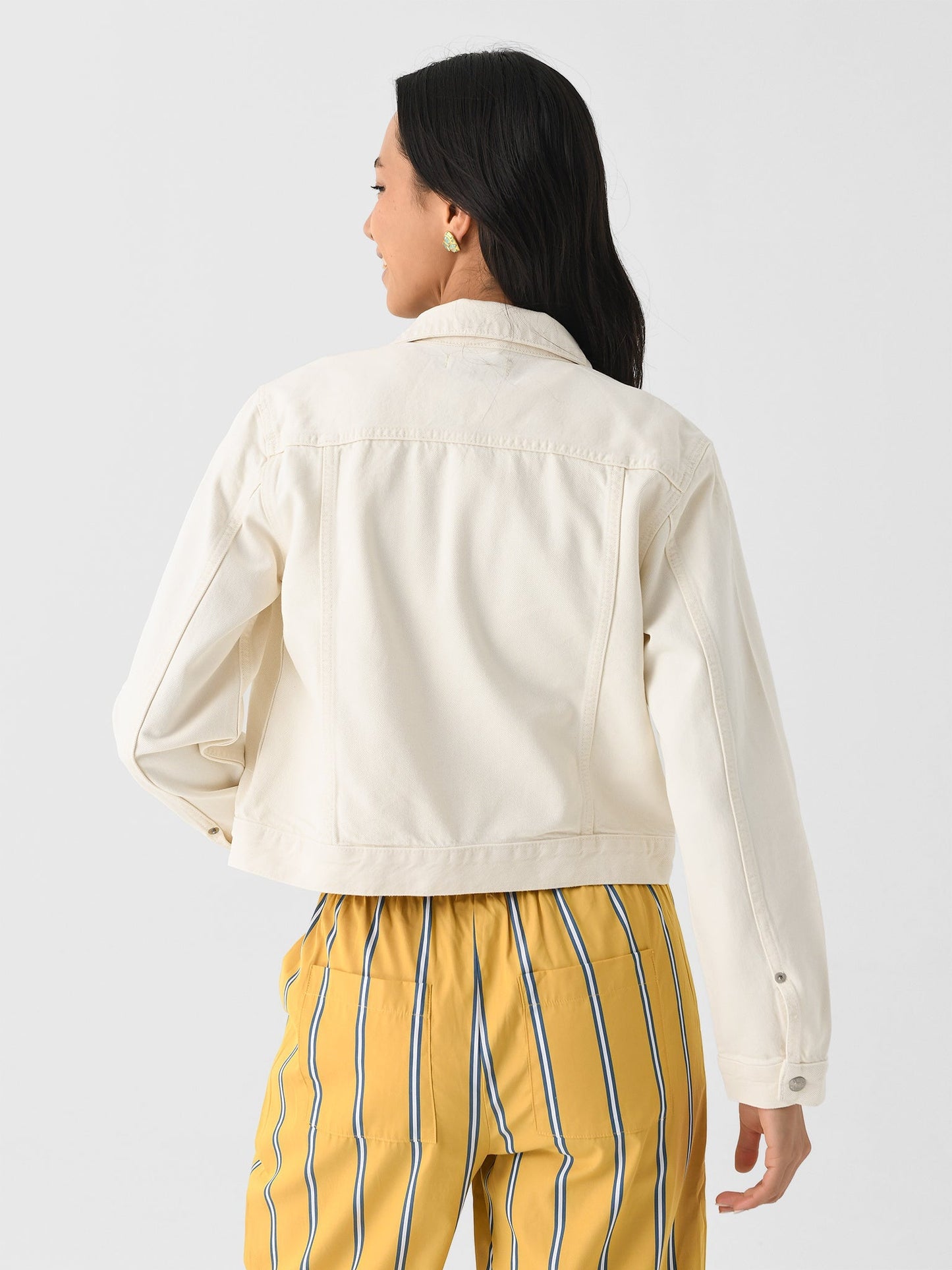 Re/Done Women's Baby Trucker Jacket