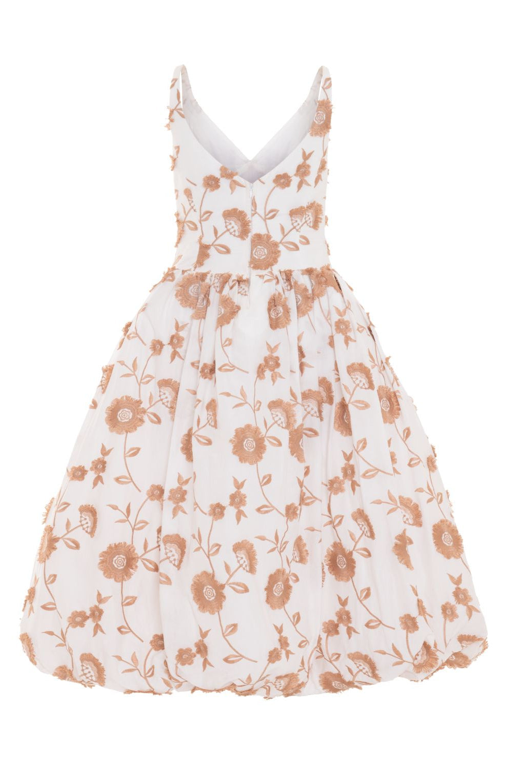 BOTANICAL POPLIN MIDI DRESS (RUNWAY)