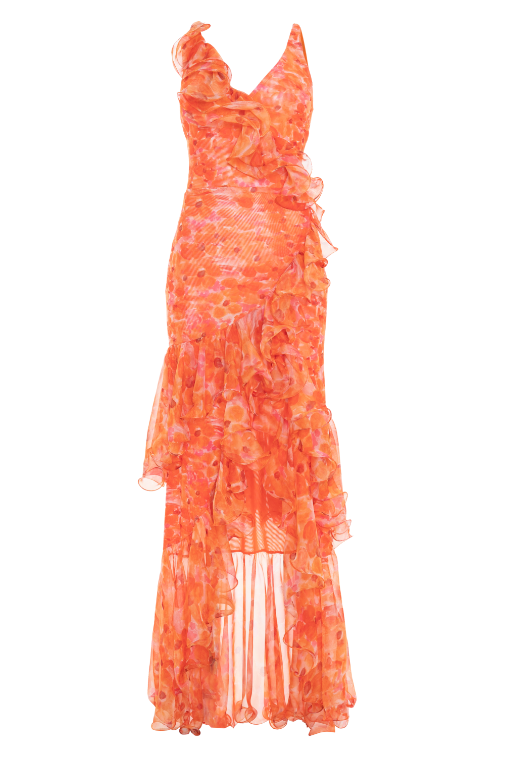 MYOSOTIS FLUTTER GOWN