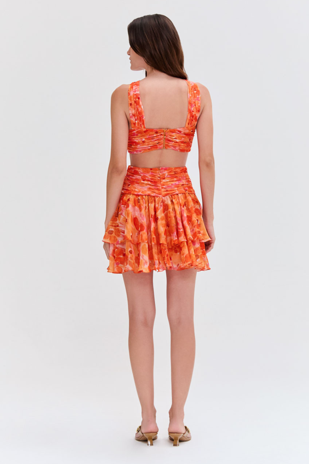 MYOSOTIS HALTERNECK MINI DRESS
