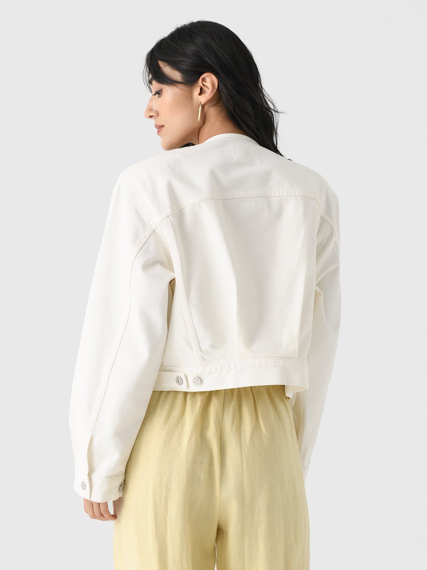 Citizens Of Humanity Women's Renata Collarless Deconstructed Jacket