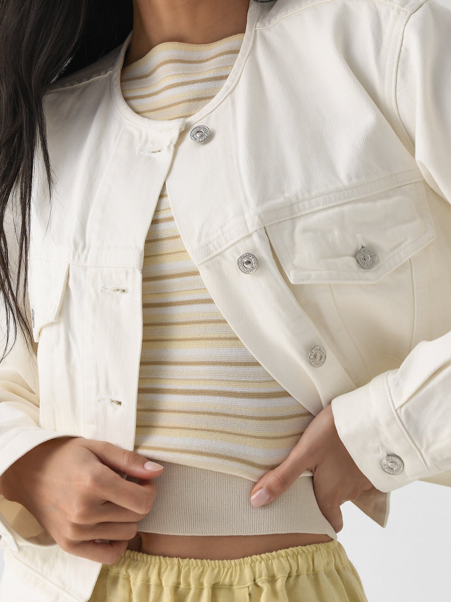 Citizens Of Humanity Women's Renata Collarless Deconstructed Jacket