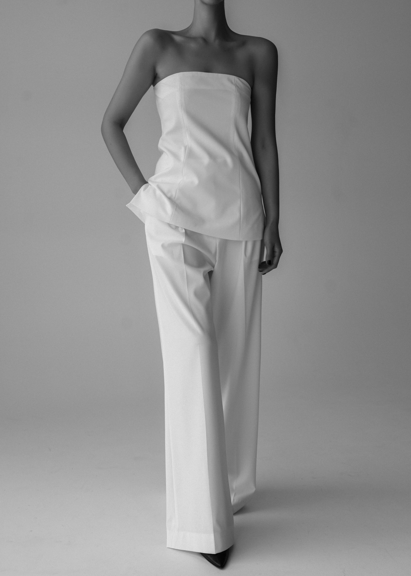Abbie Trousers - White