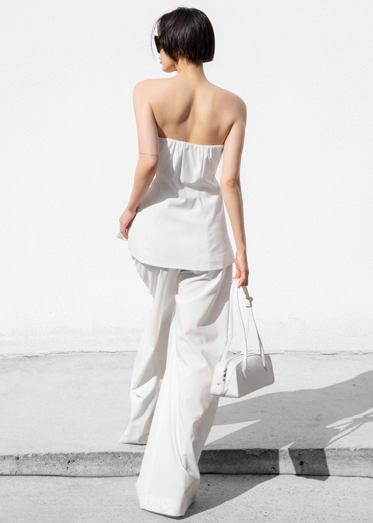Abbie Trousers - White