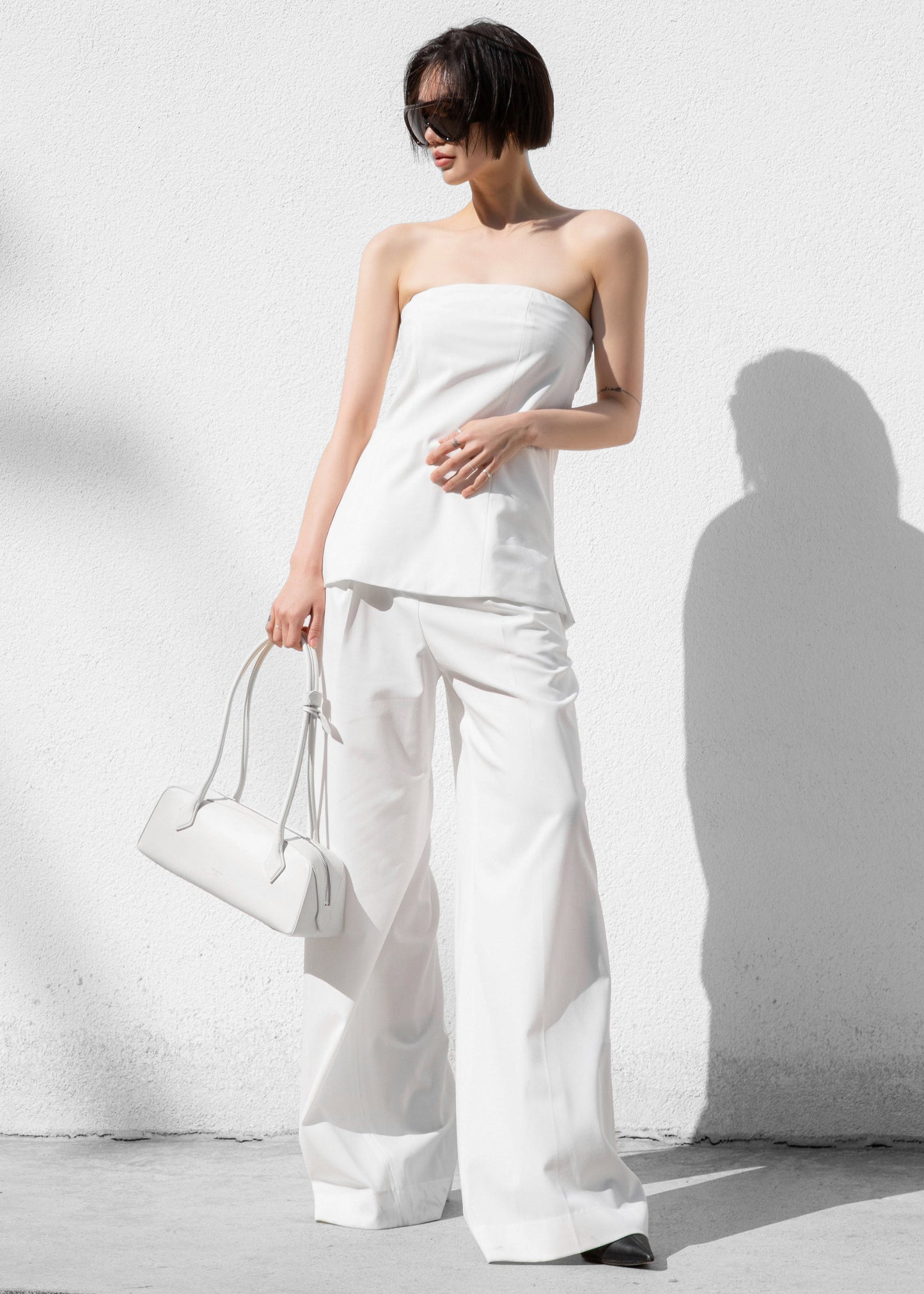 Abbie Trousers - White