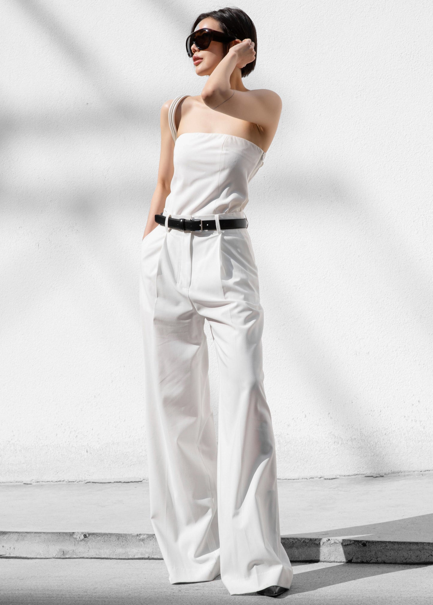 Abbie Trousers - White