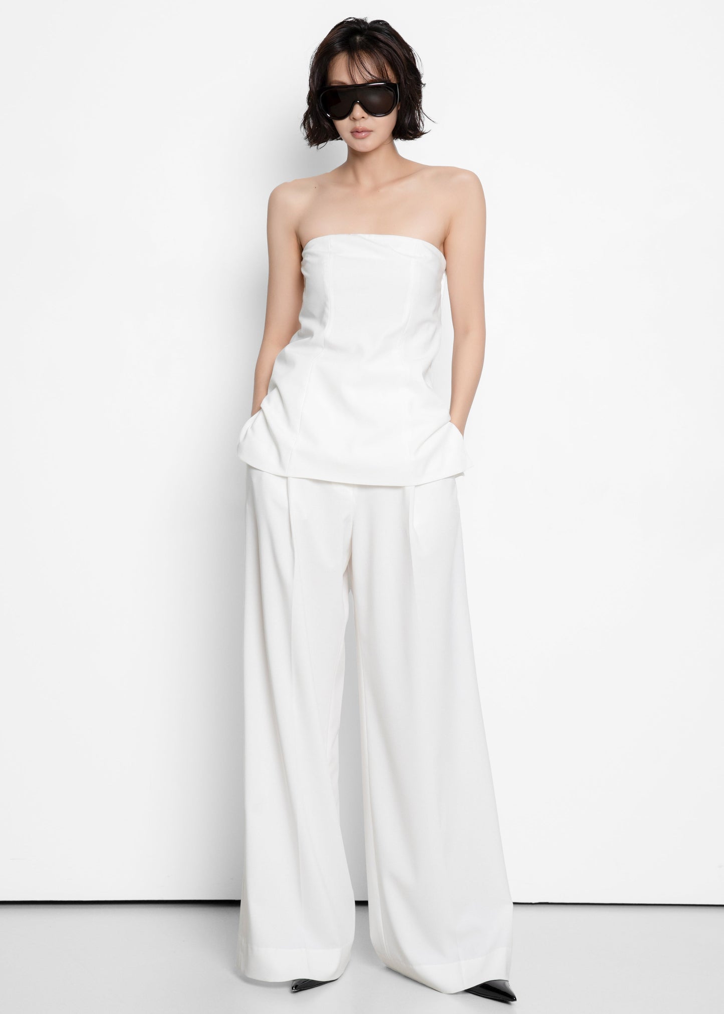 Abbie Trousers - White
