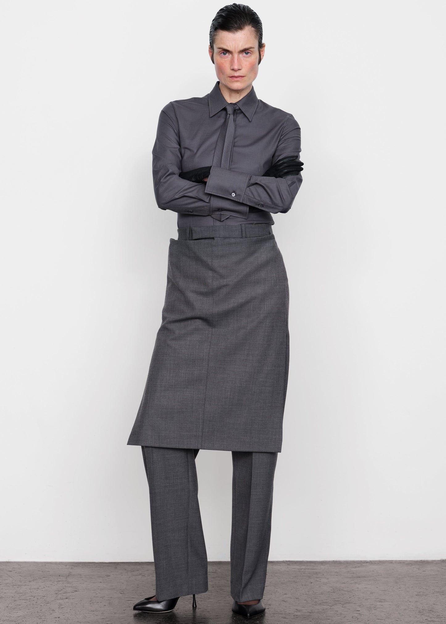 Bettter Hybrid Skirt Trouser - Grey