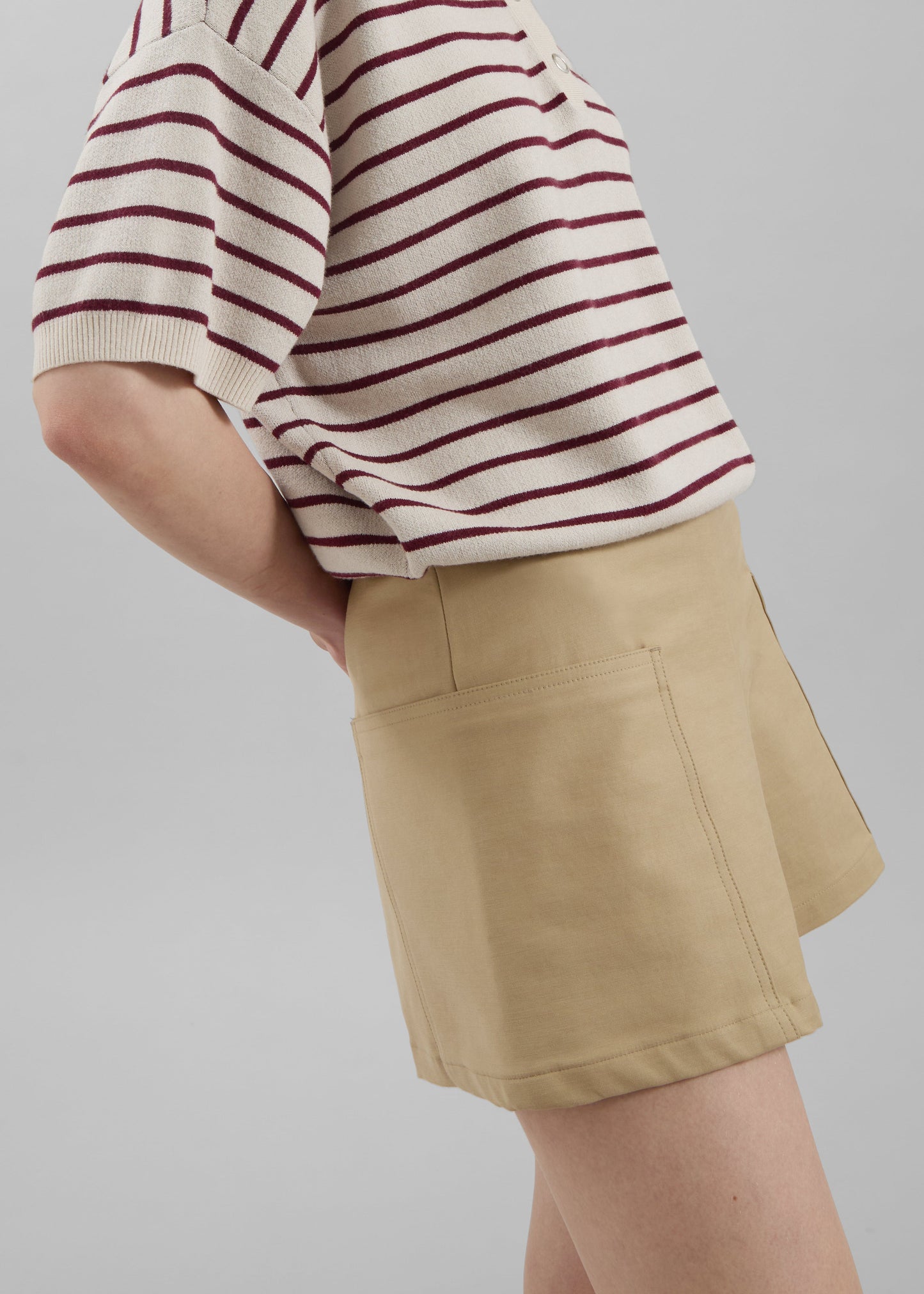 Bracey Soft Shorts - Camel