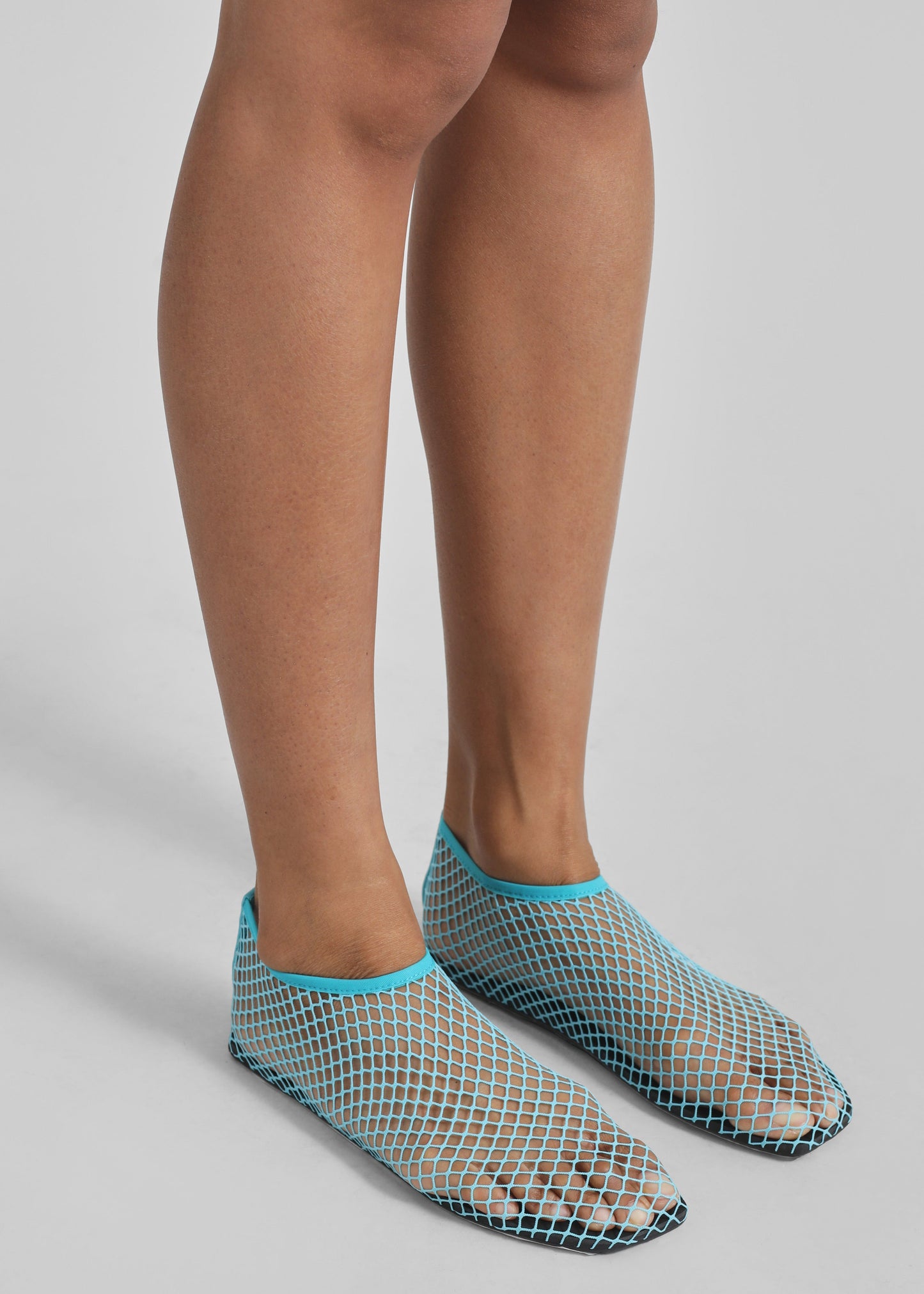 Christopher Esber Mesh Water Flats - Teal