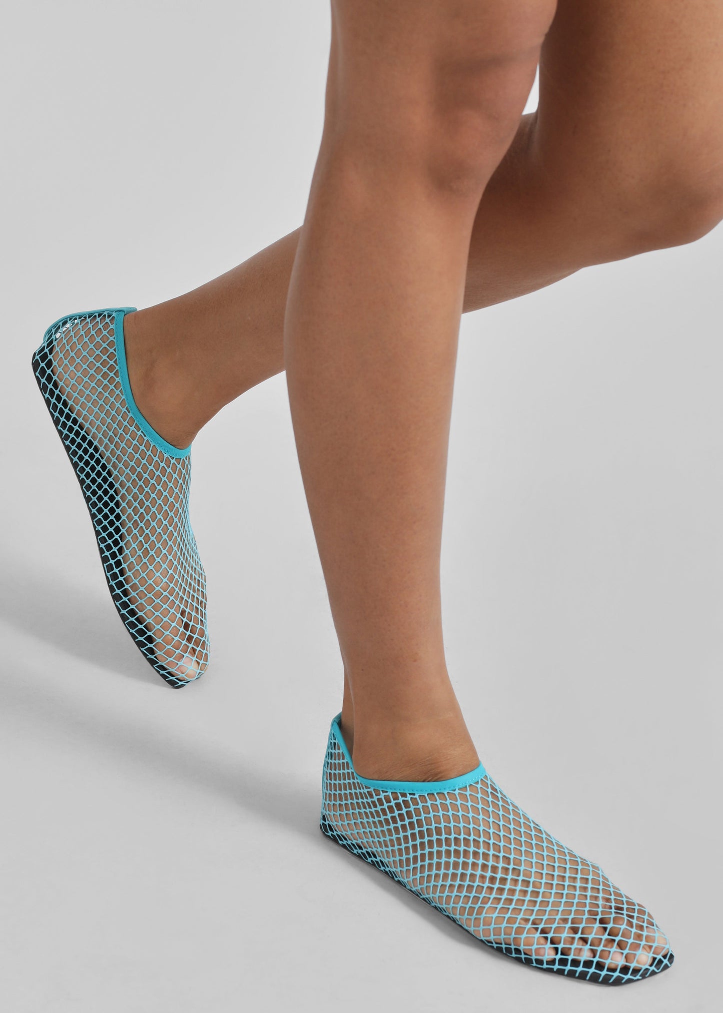 Christopher Esber Mesh Water Flats - Teal