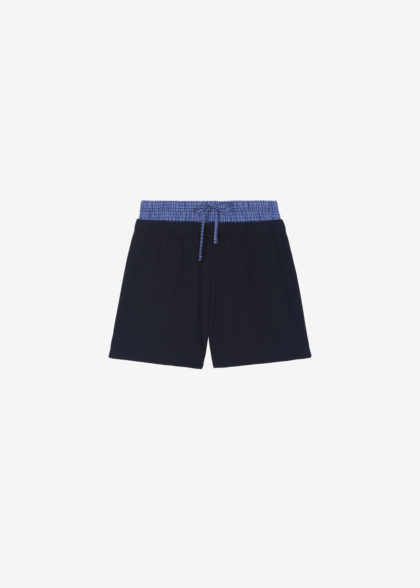 Cressy Double Waistband Shorts - Navy