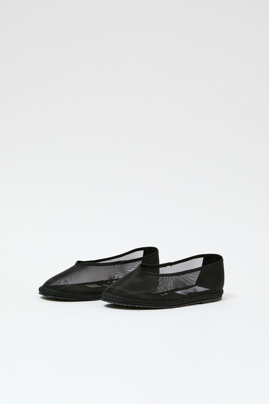 Drogheria Crivellini Ballet Pointes in Black Mesh