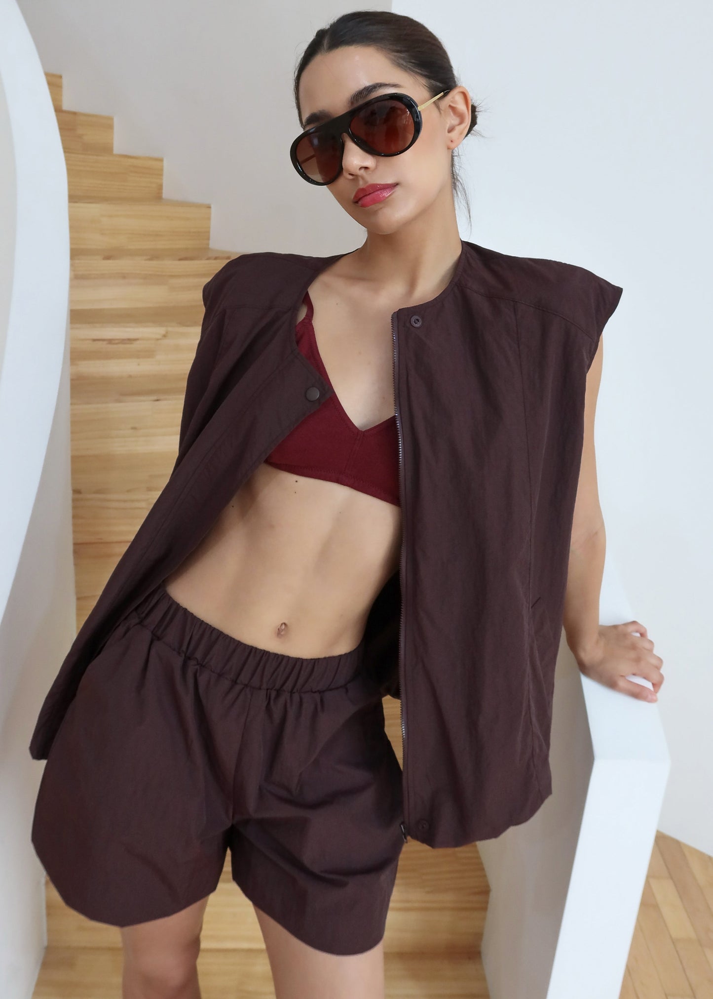 Faenza Boxer Shorts - Burgundy