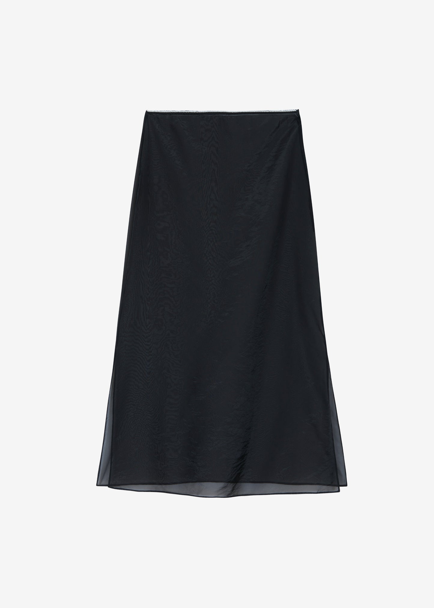 Girone Sheer Skirt - Black