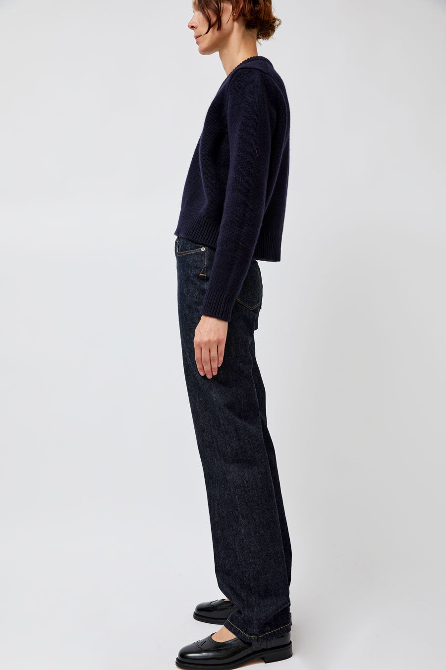Girls of Dust Patty Boy Selvedge Denim in Indigo Eco Denim
