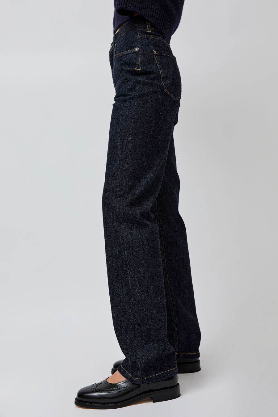 Girls of Dust Patty Boy Selvedge Denim in Indigo Eco Denim
