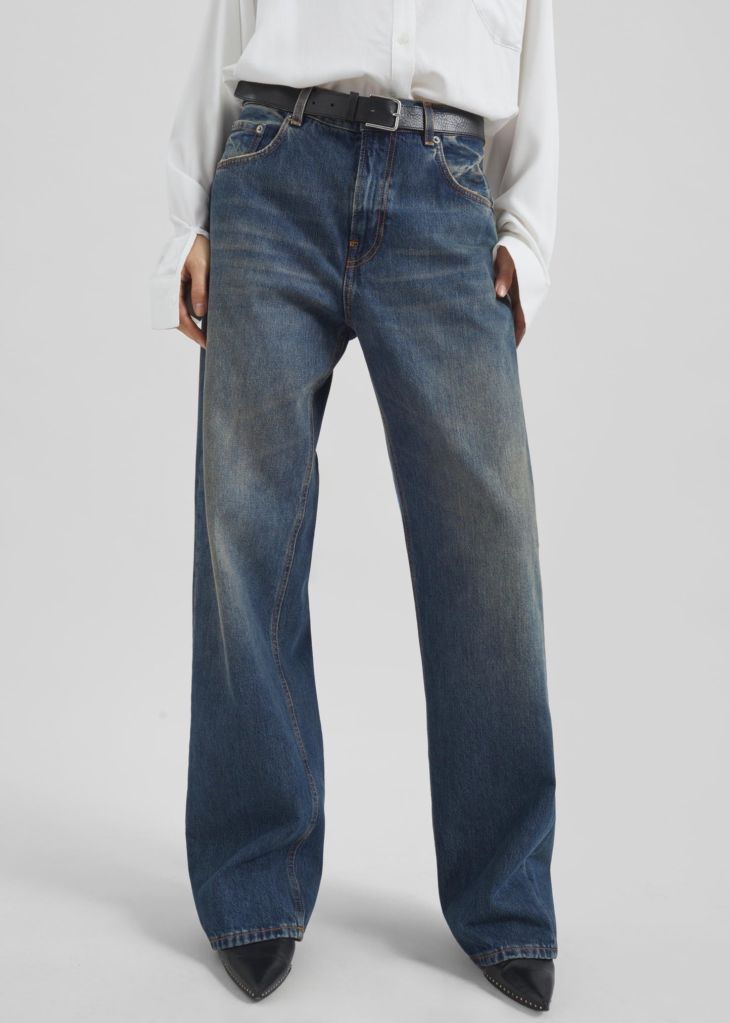 Haikure Bonnie Jeans - Intense Blue