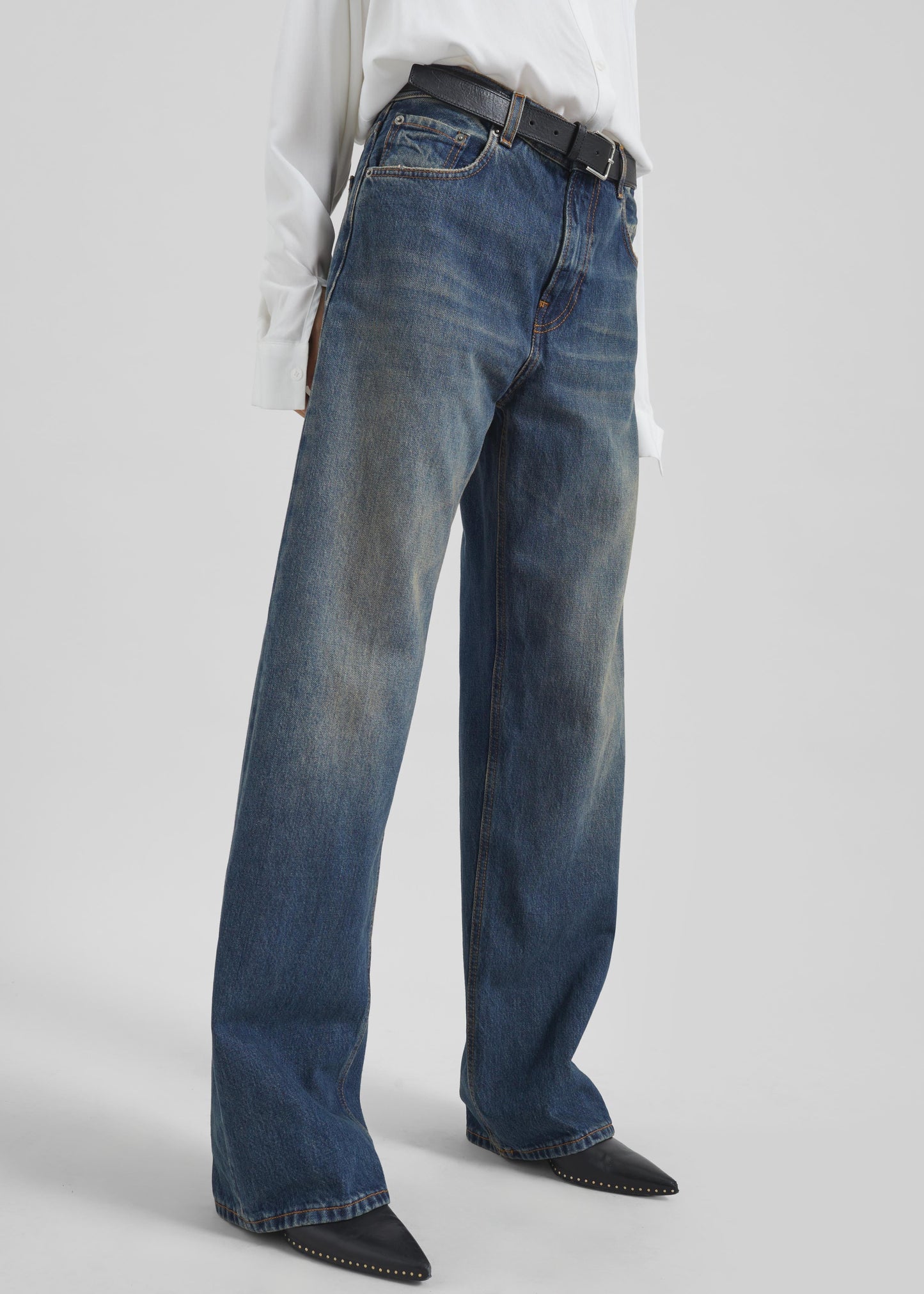 Haikure Bonnie Jeans - Intense Blue