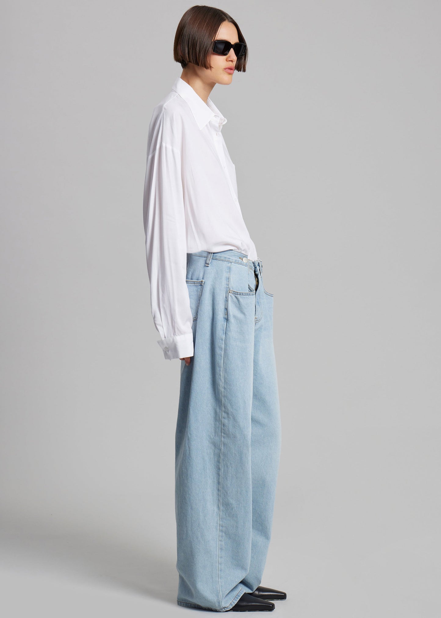 Hayla Denim Pants - Light Wash