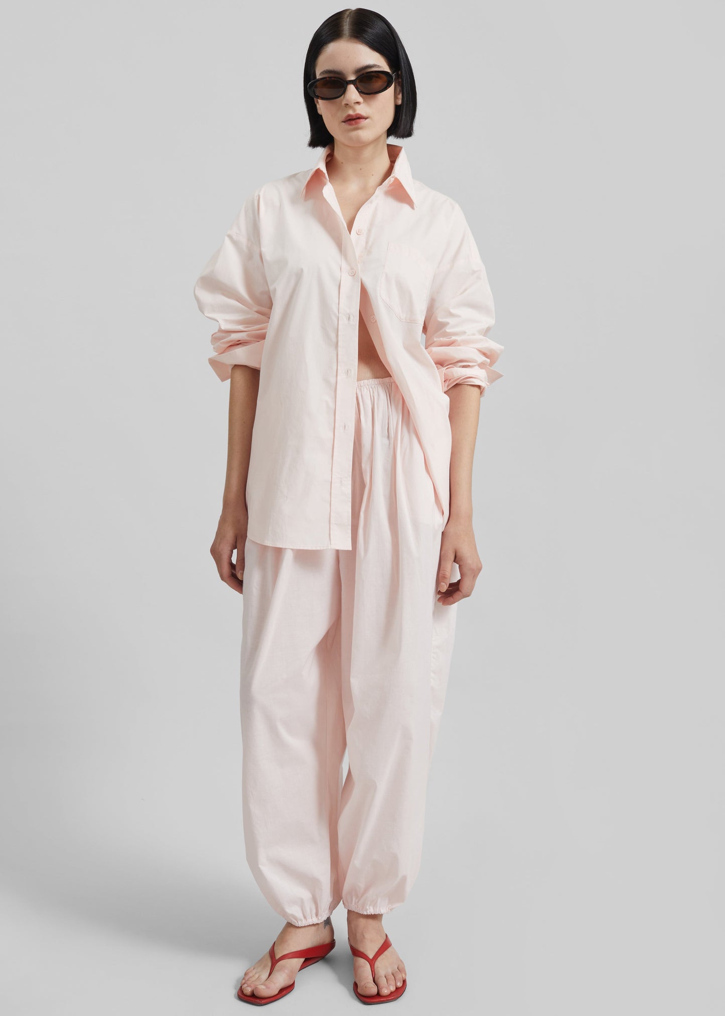 Isorella Balloon Pants - Pink