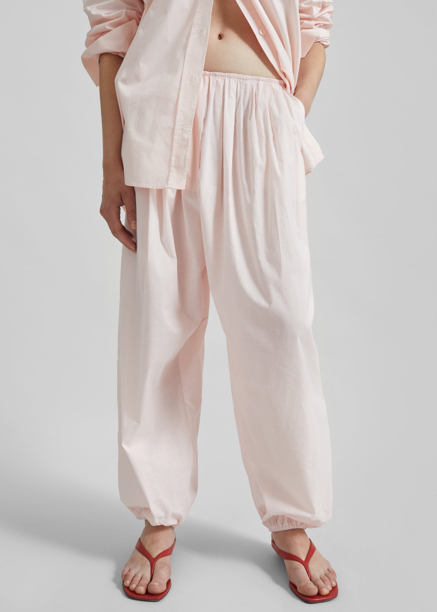 Isorella Balloon Pants - Pink