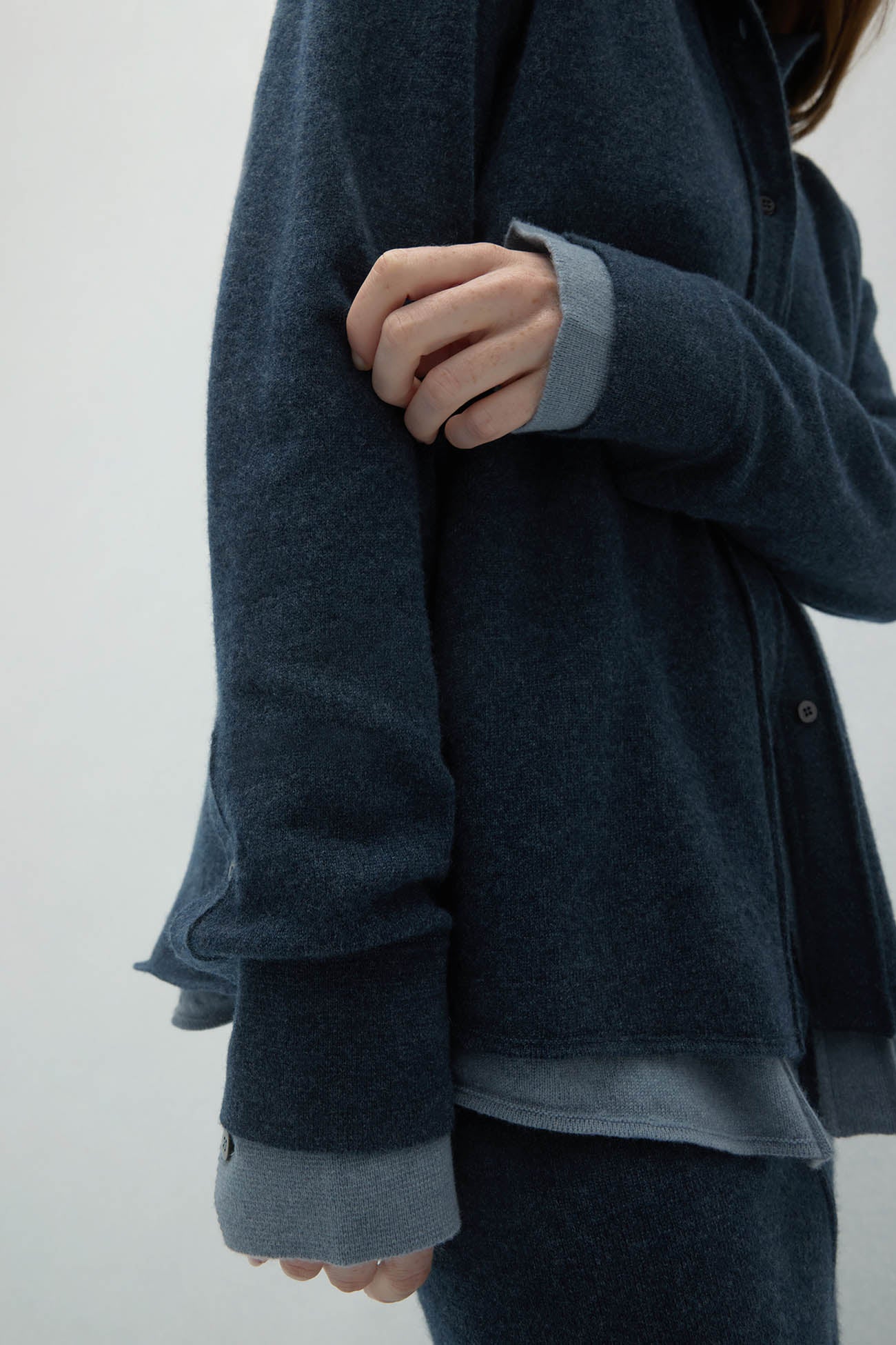 CATANIA DENIM CASHMERE SHIRT