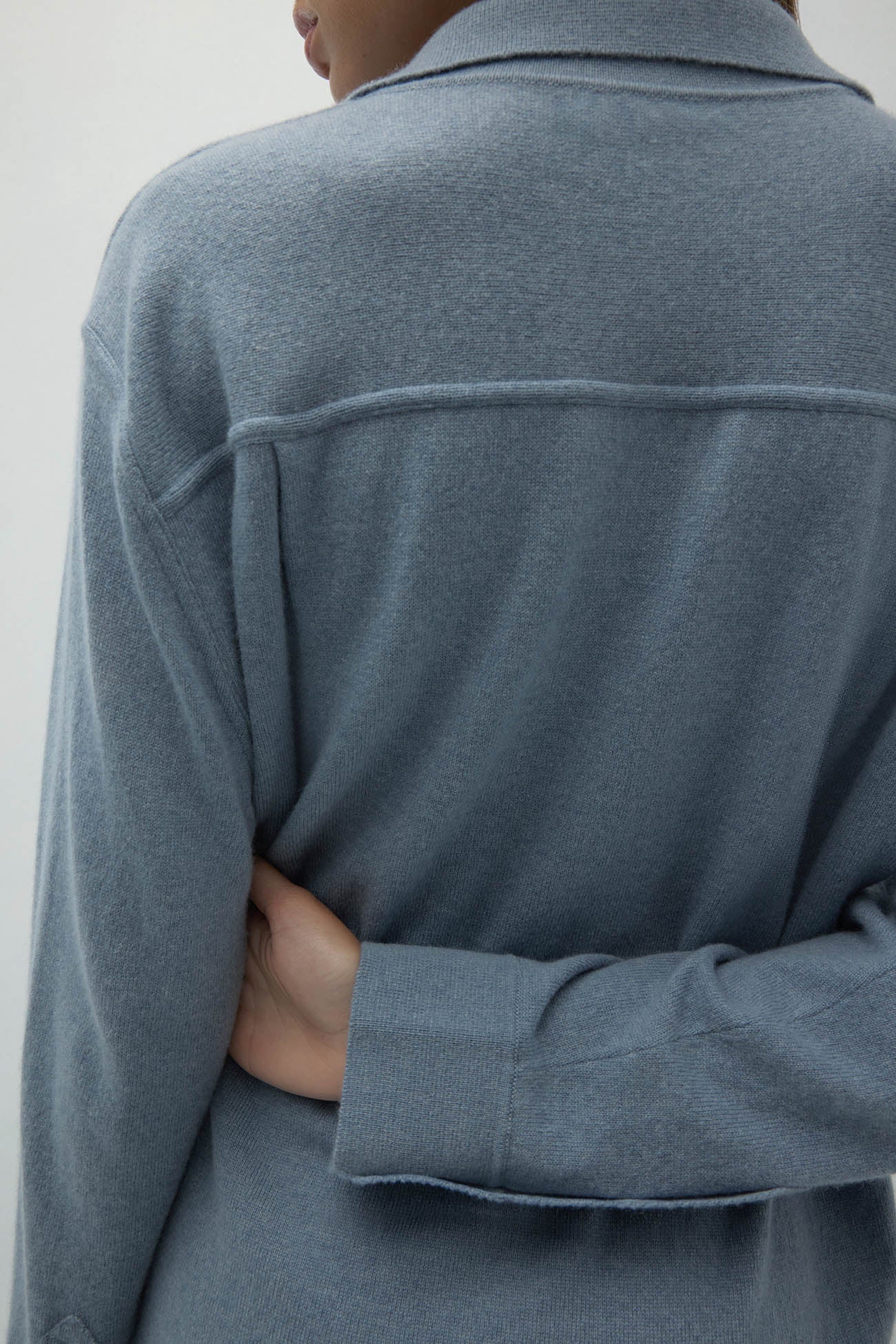 CATANIA DENIM CASHMERE SHIRT