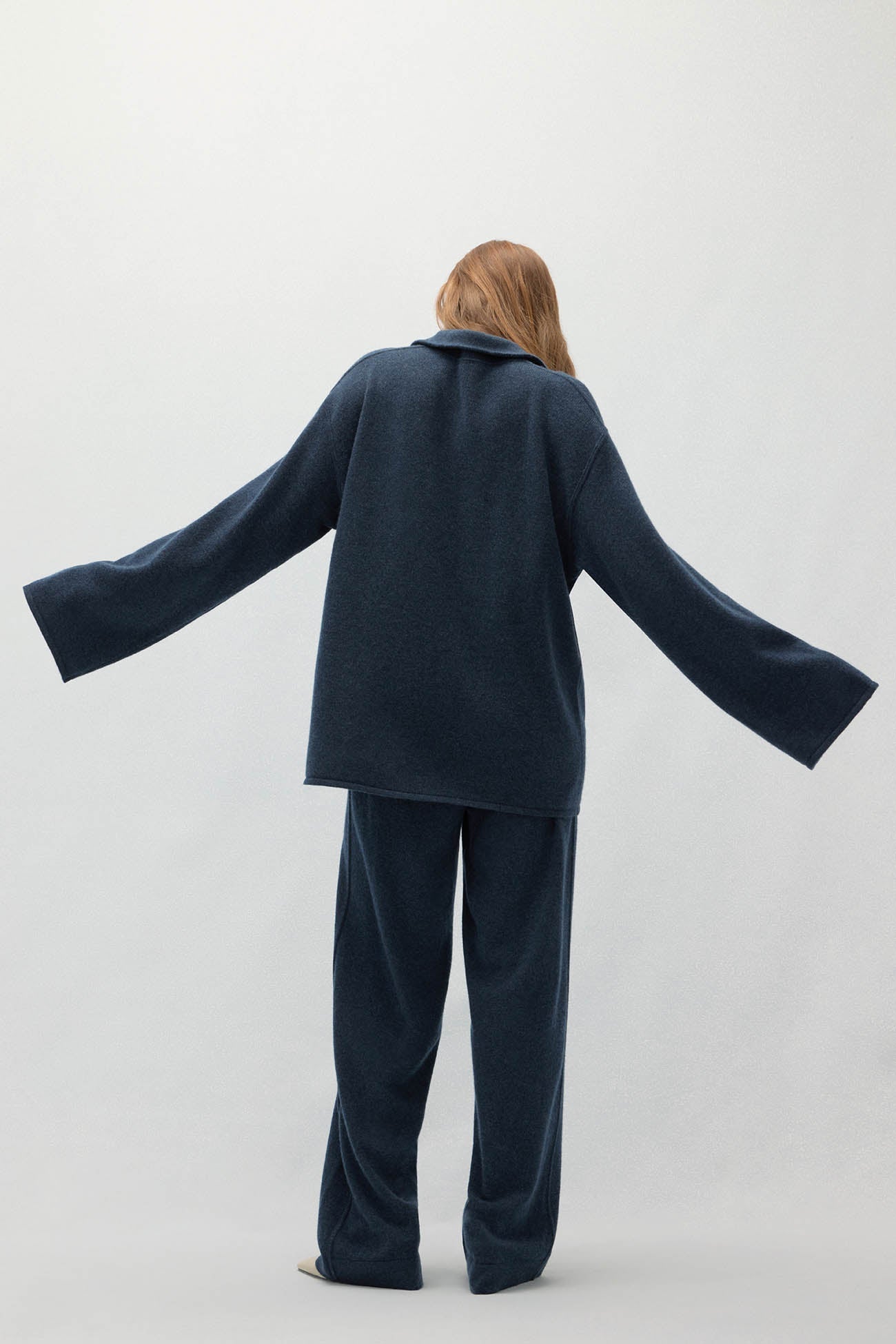 ROME DENIM CASHMERE CHORE JACKET