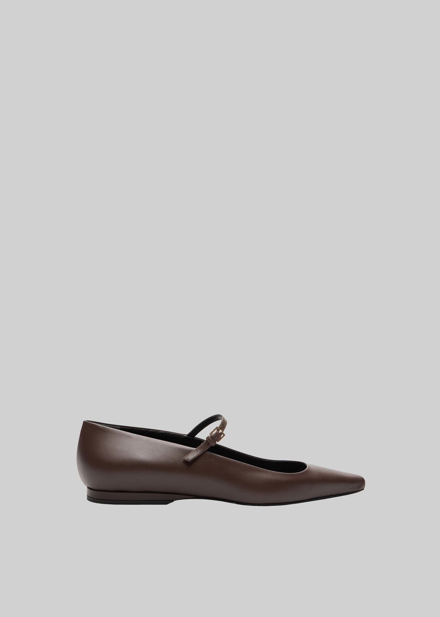 Loulou De Saison Alice Sharp Ballerinas - Brown