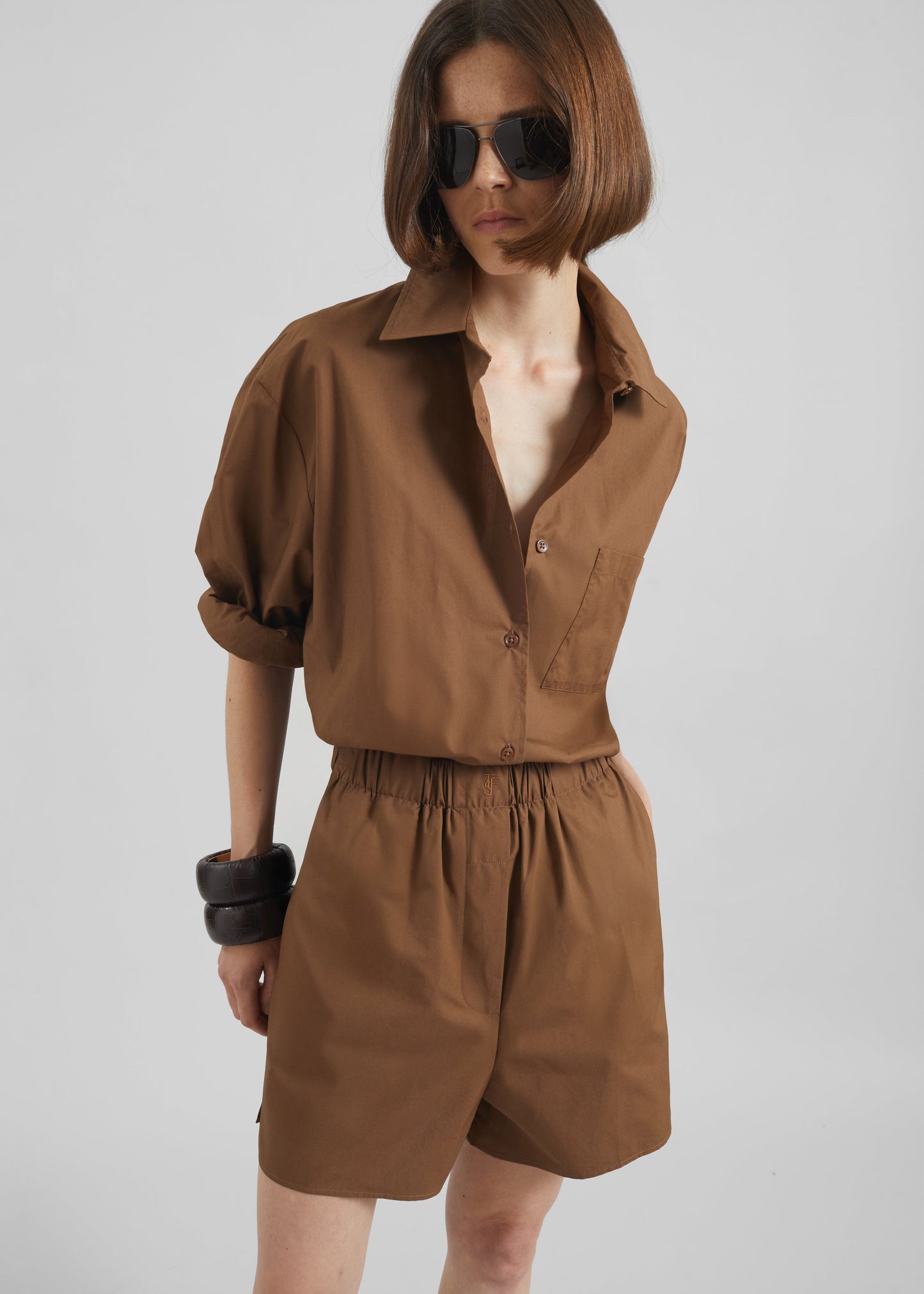 Lui Organic Cotton Boxer Short - Chocolate