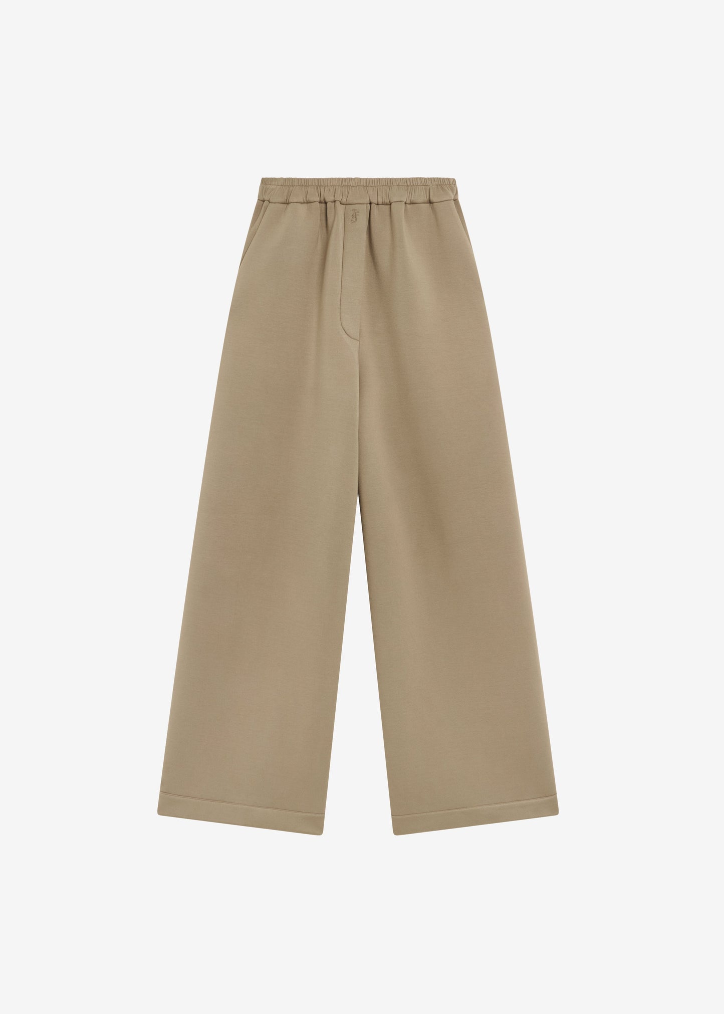 Mirca Neoprene Elastic Pants - Camel