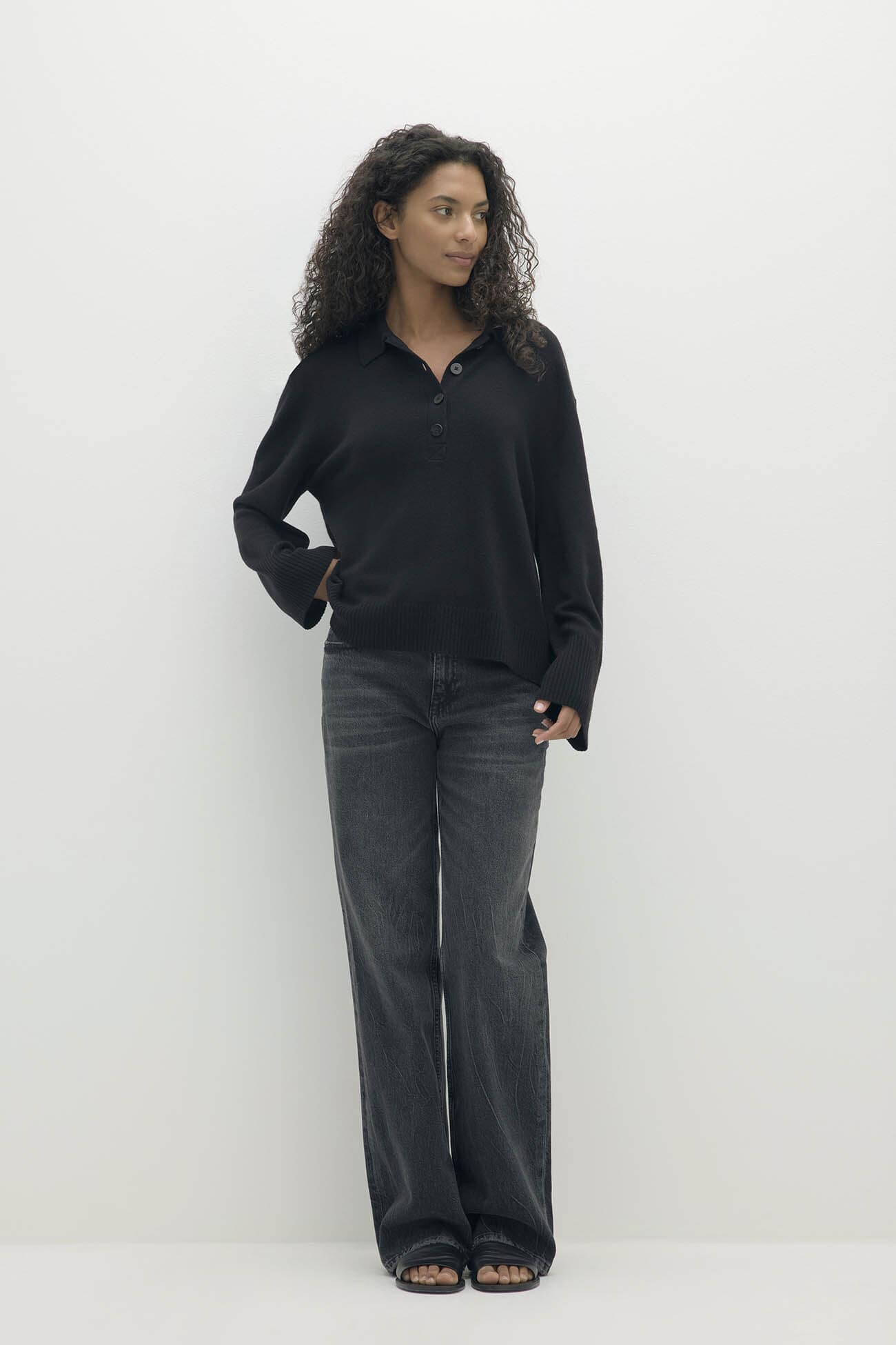 JEMMA CASHMERE POLO