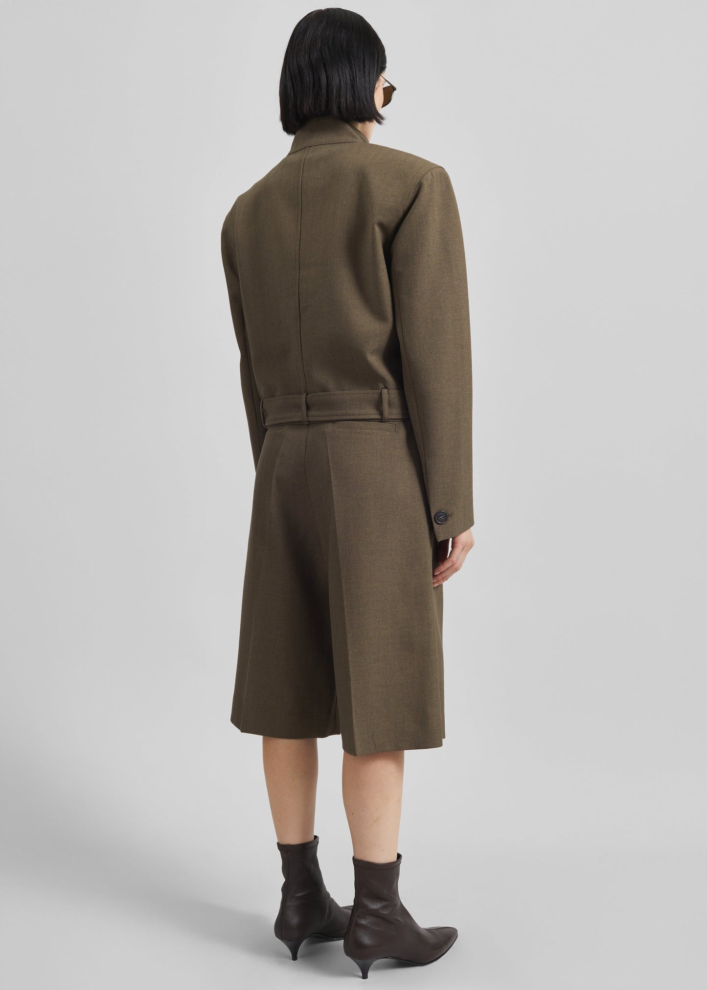 Ninove Bermuda Shorts - Olive Brown