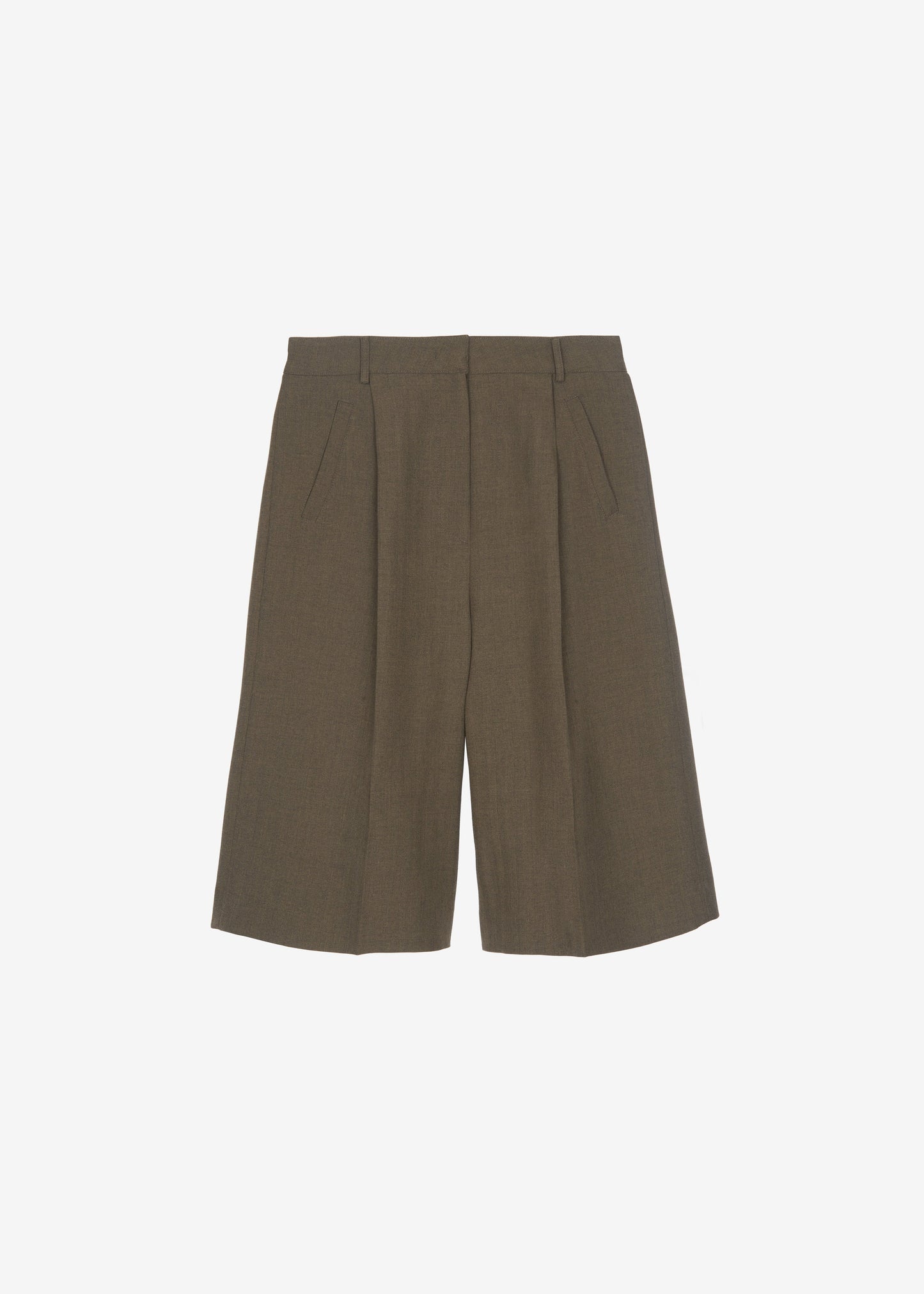 Ninove Bermuda Shorts - Olive Brown