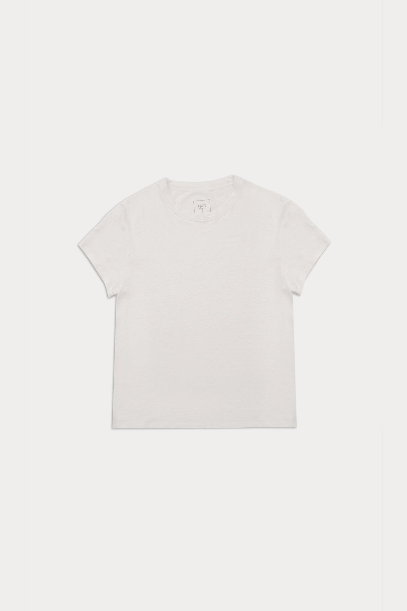 CHLOE LINEN CREWNECK TEE