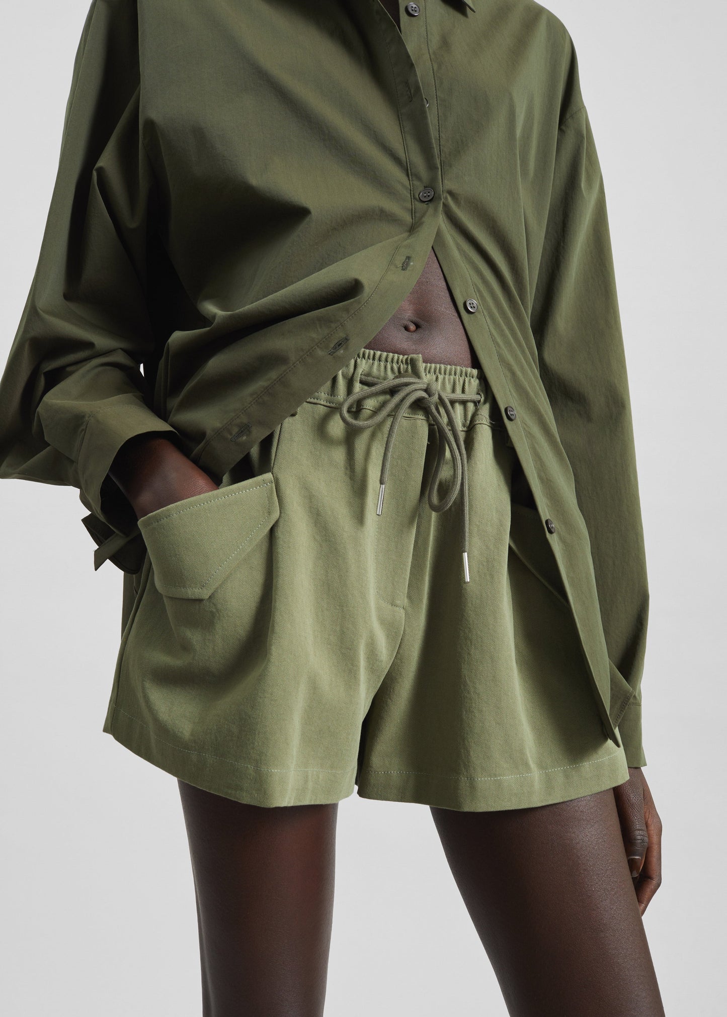 Orrin Cargo Shorts - Olive