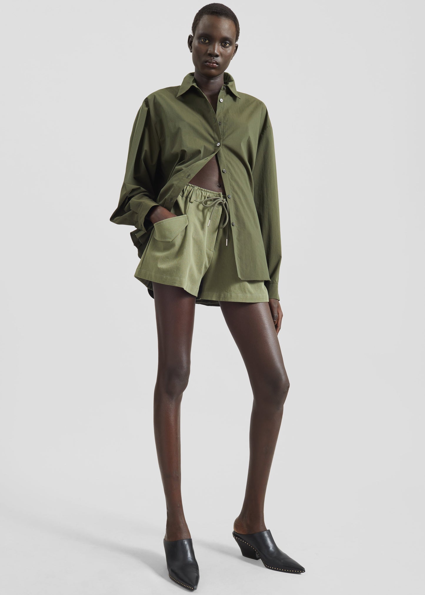 Orrin Cargo Shorts - Olive