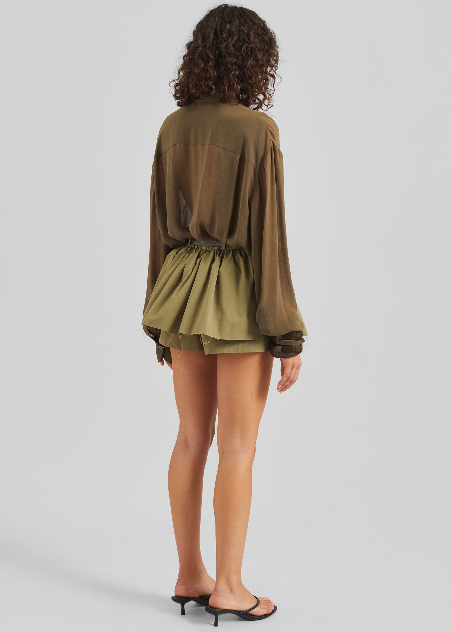 Raheny Mini Skort - Olive
