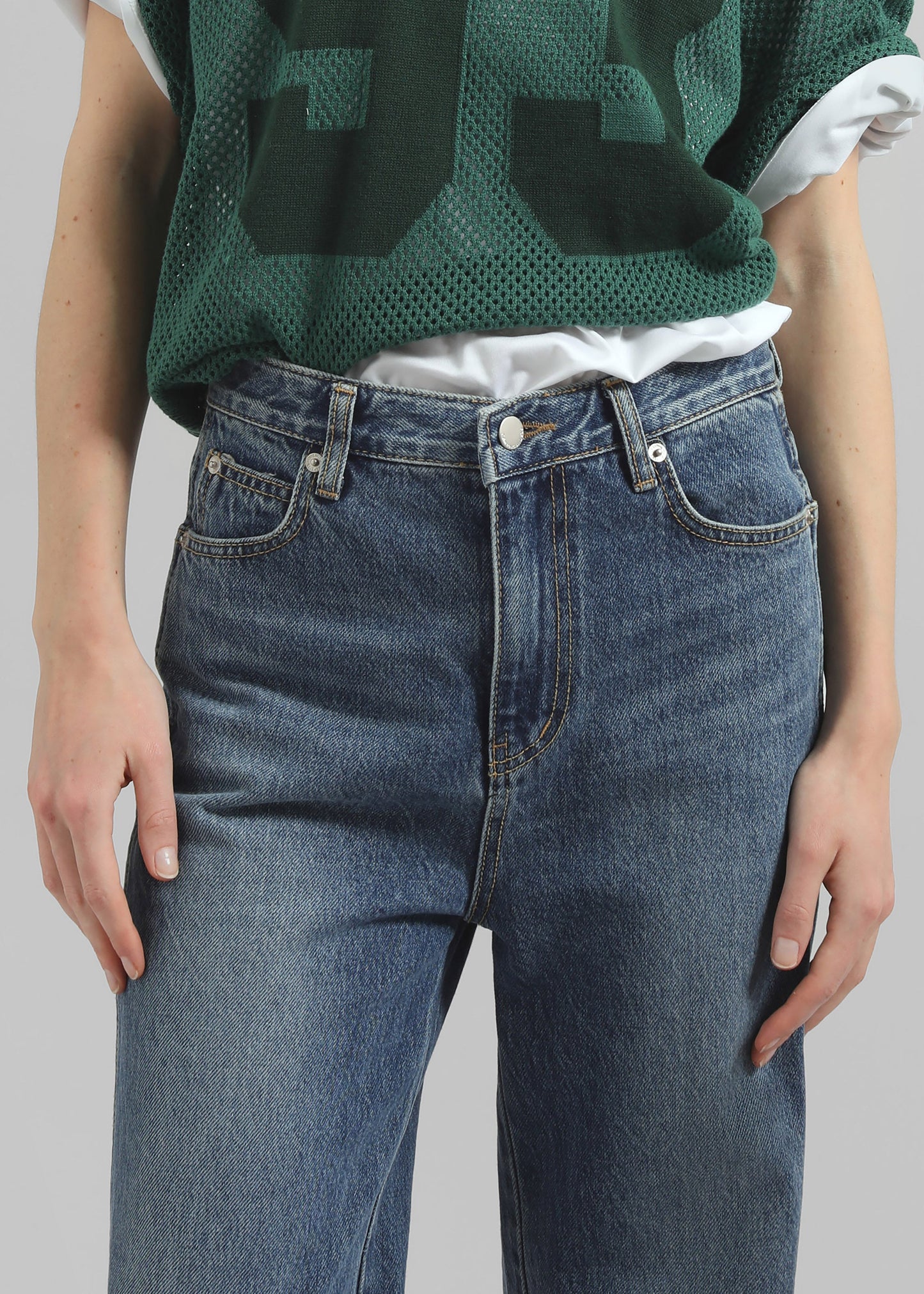 Rapla Straight Jeans - Medium Wash