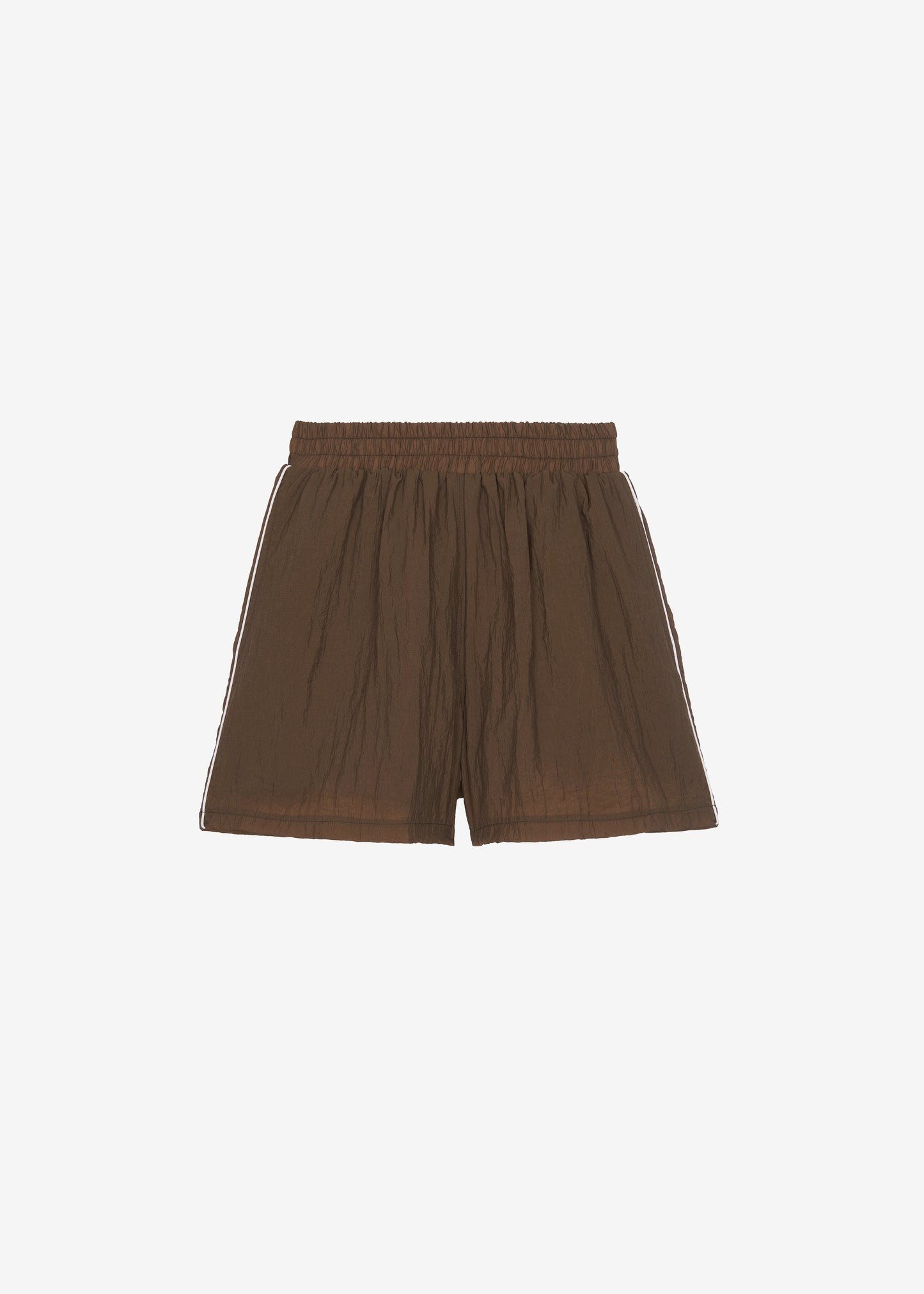 Rewa Sheer Shorts - Brown