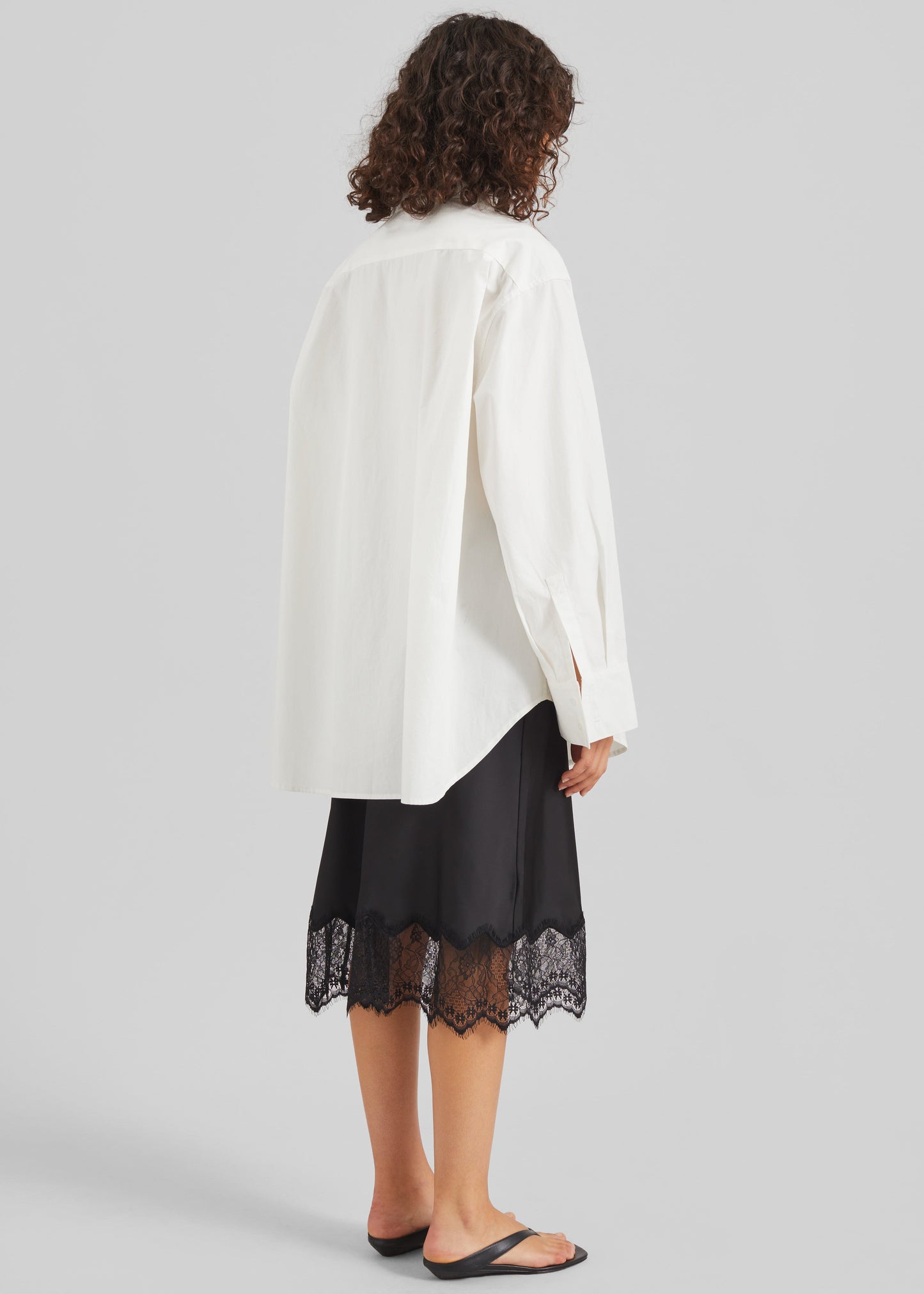 Rosyth Lace Midi Skirt - Black