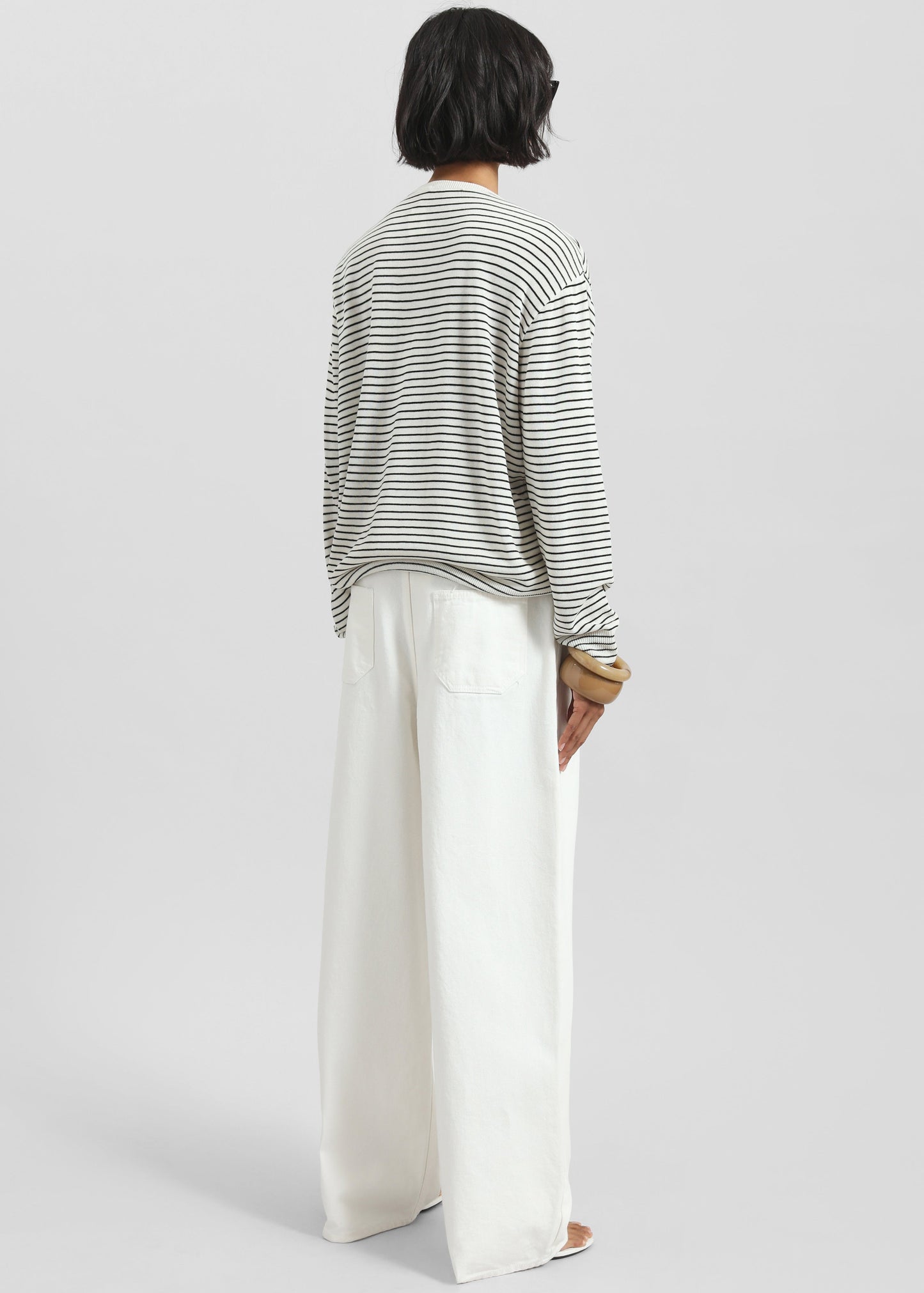 Simo Straight Jeans - White