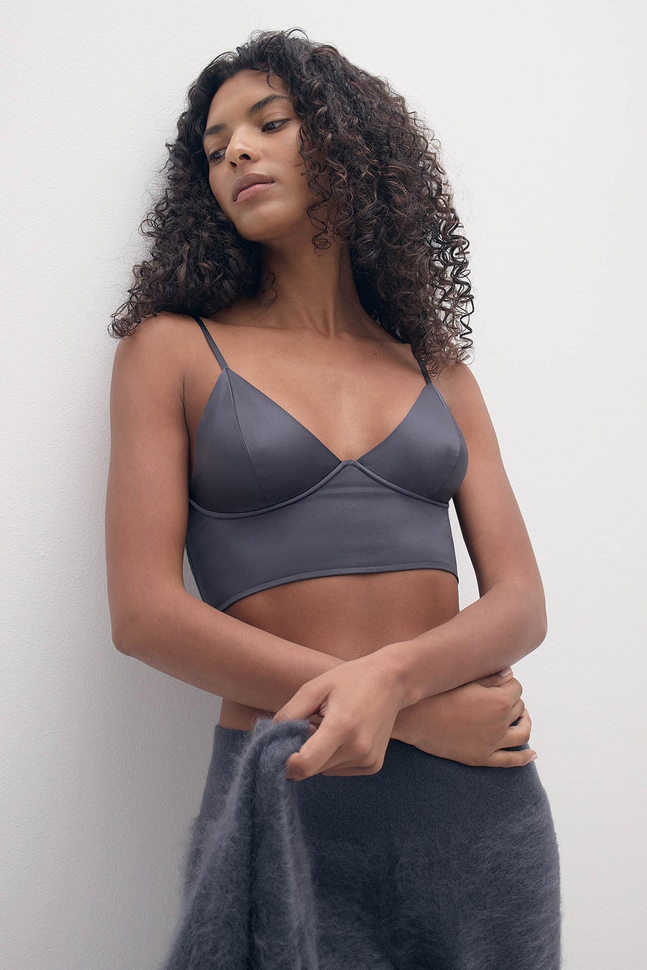 SASHA SILK BRALETTE