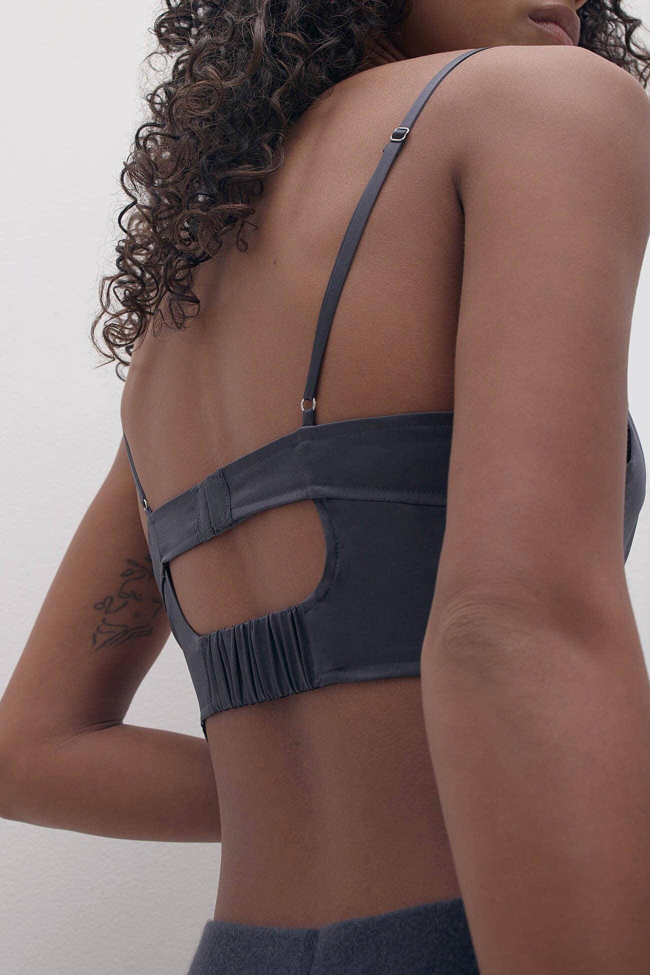 SASHA SILK BRALETTE