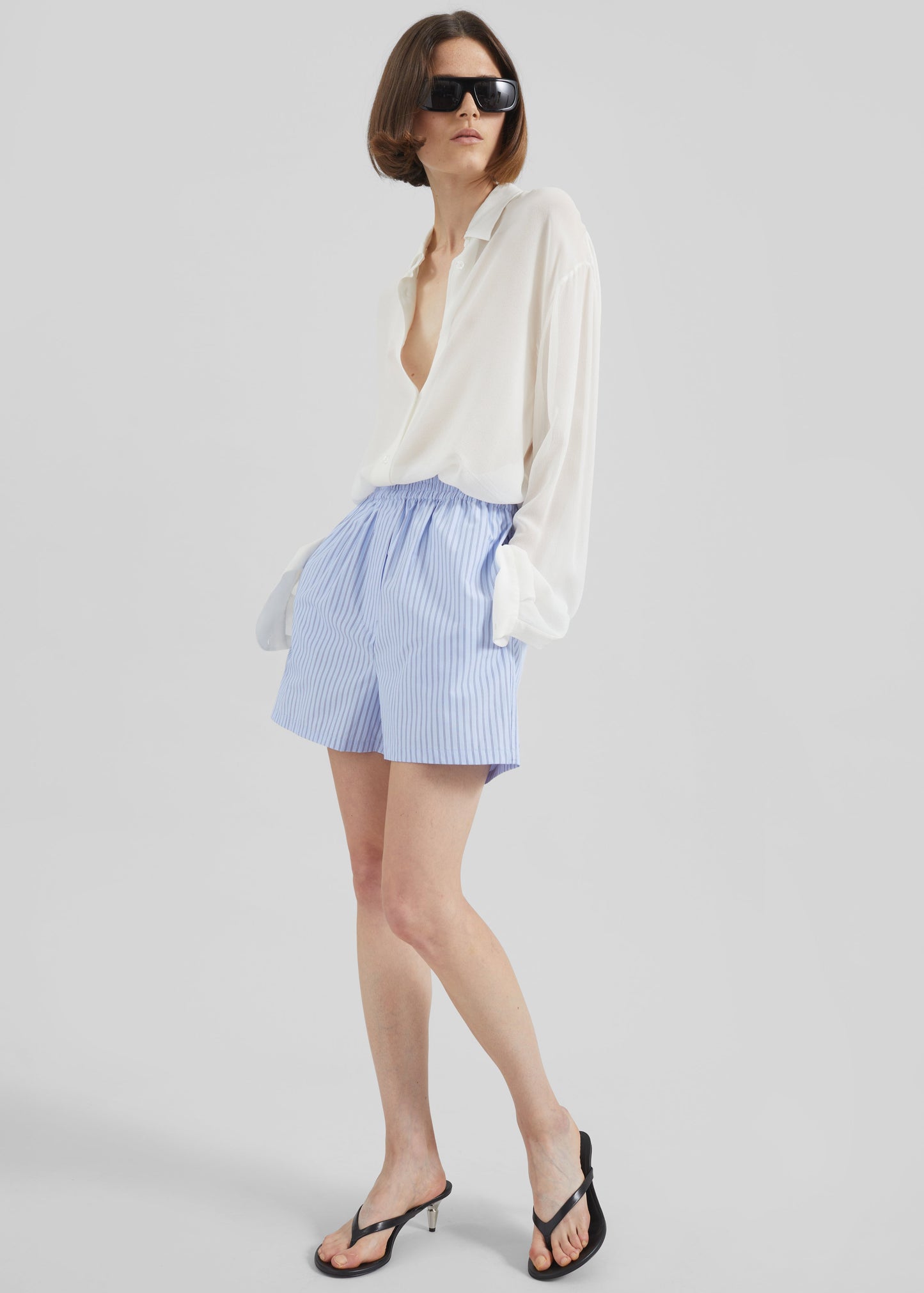 Sorso Boxer Shorts - Blue Stripe