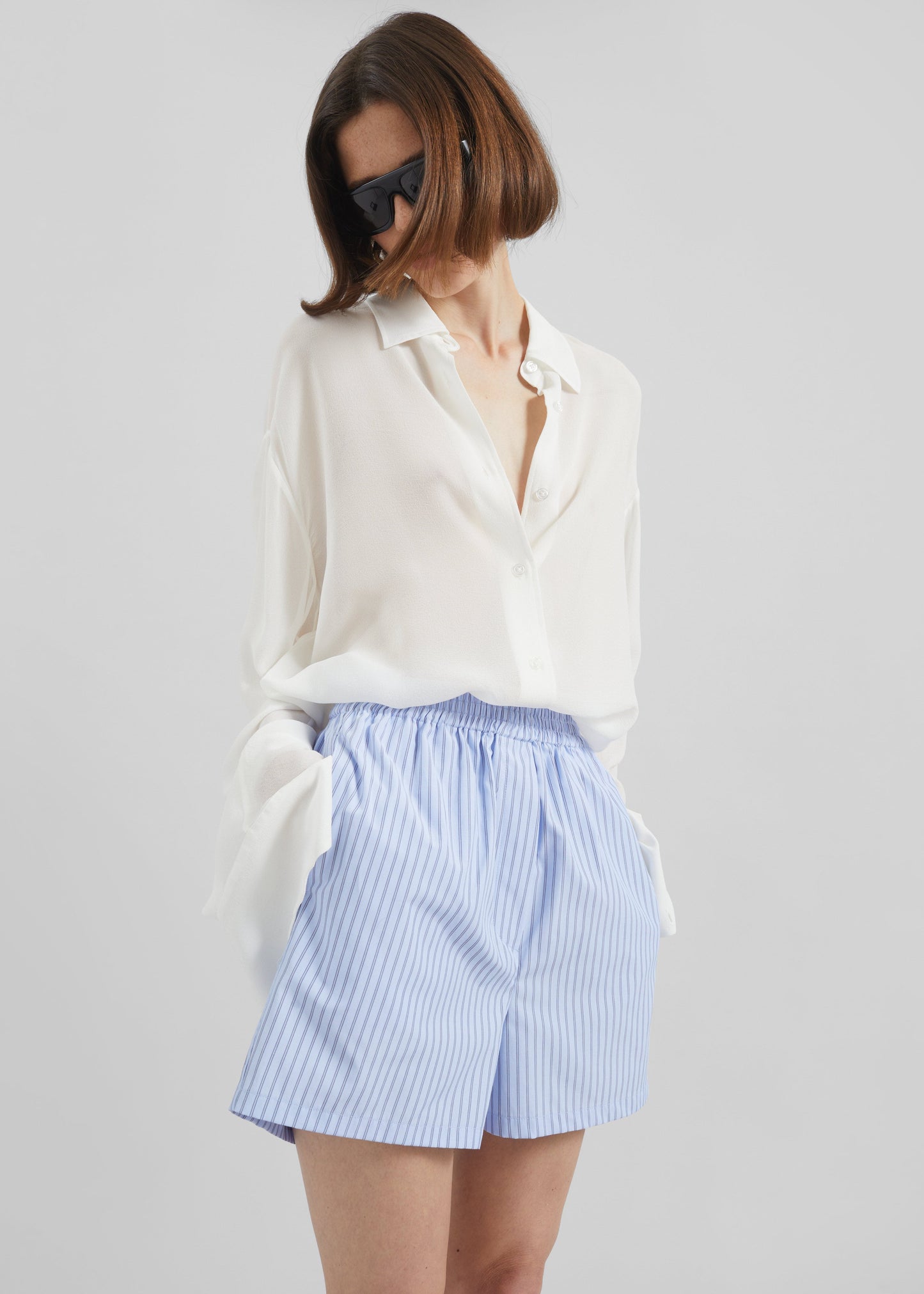 Sorso Boxer Shorts - Blue Stripe