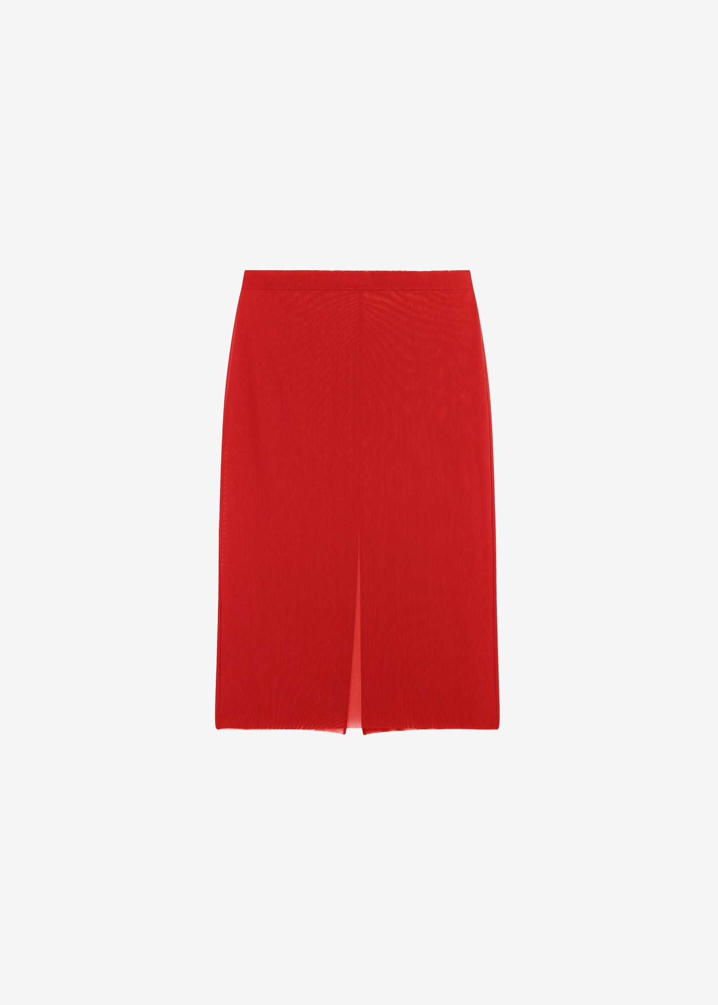 Suva Sheer Skirt - Red