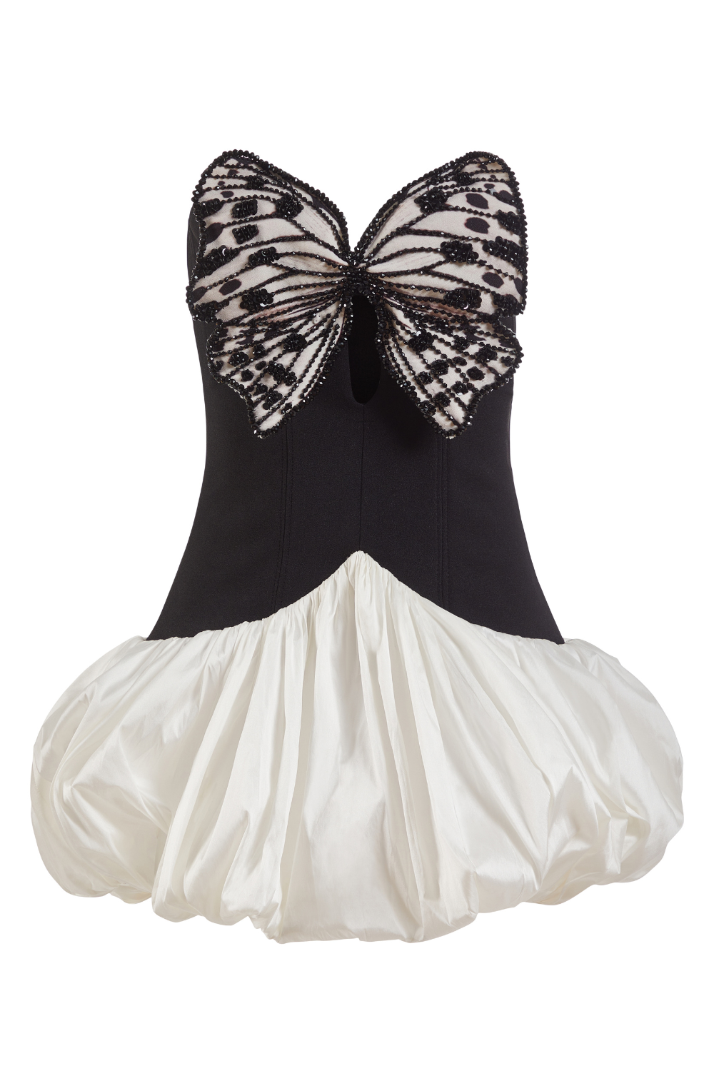 BUTTERFLY DROP WAIST MINI DRESS (RUNWAY)