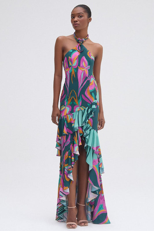 ALJEZUR COLLAR DRESS